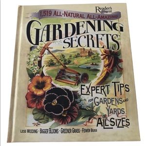 Readers Digest All-Natural Gardening Secrets Hardcover Book